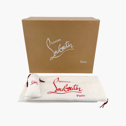 Christian Louboutin Sharkina Sneakers White Red Size 38.5