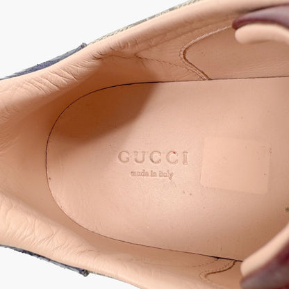 Gucci Ace Sneakers in Beige GG Canvas Size 39