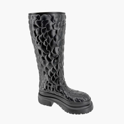 Valentino Atelier 03 Rose Rain Boots Black Size 38