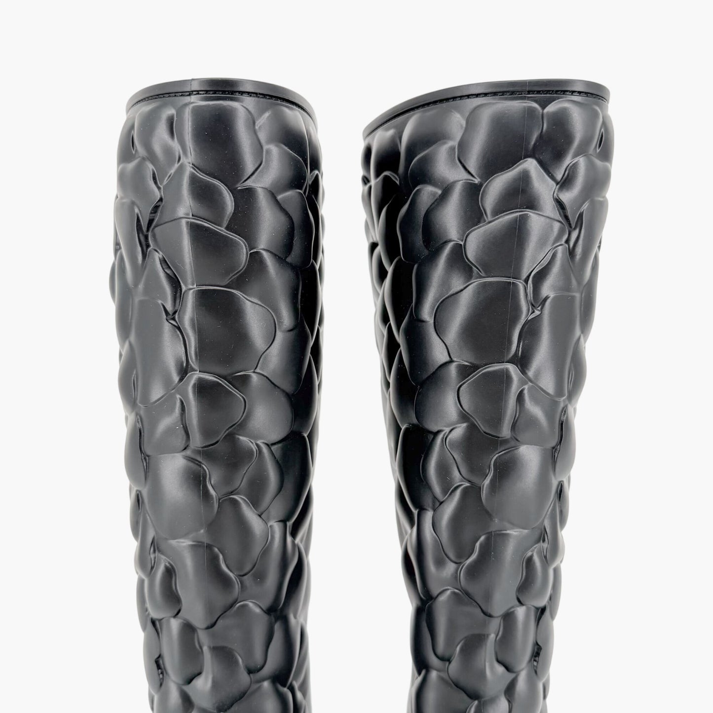 Valentino Atelier 03 Rose Rain Boots Black Size 38