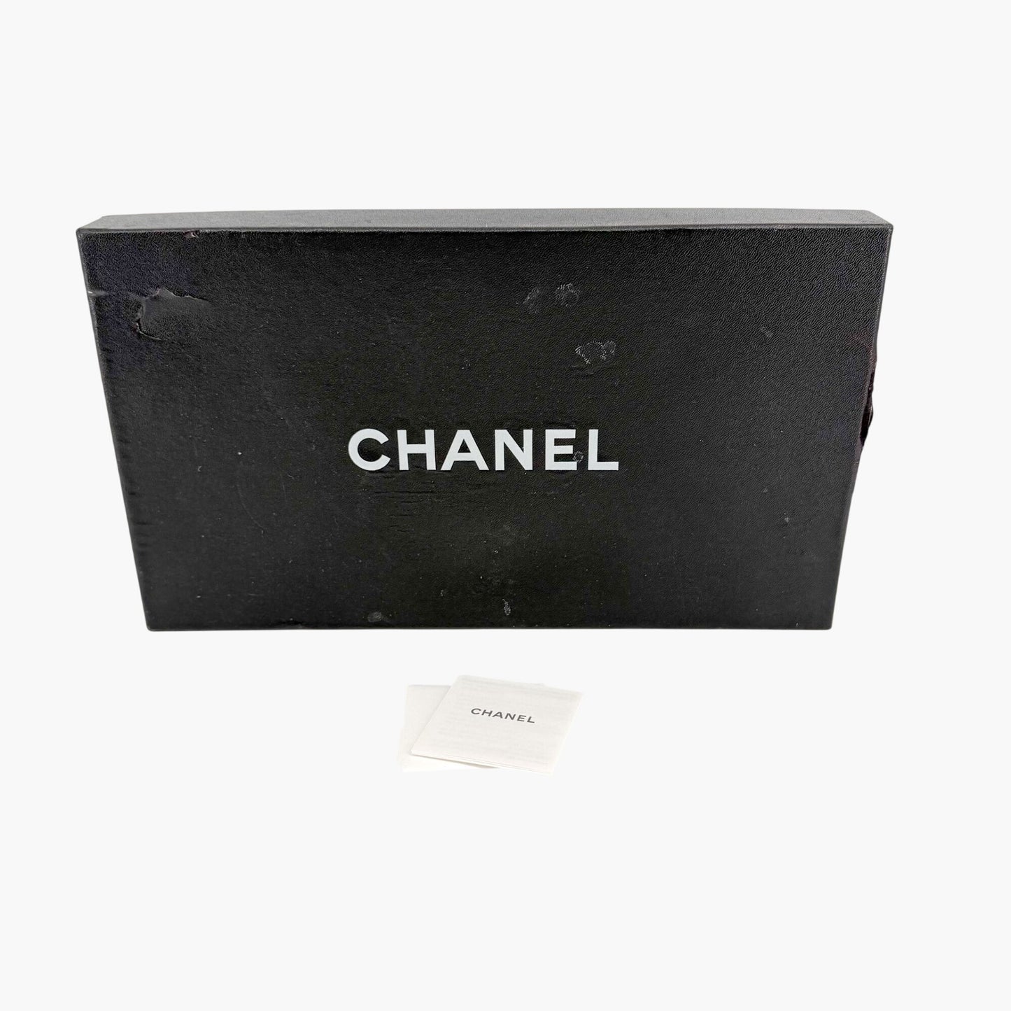 Chanel Chain Dad Sandals Gold Satin Size 38.5