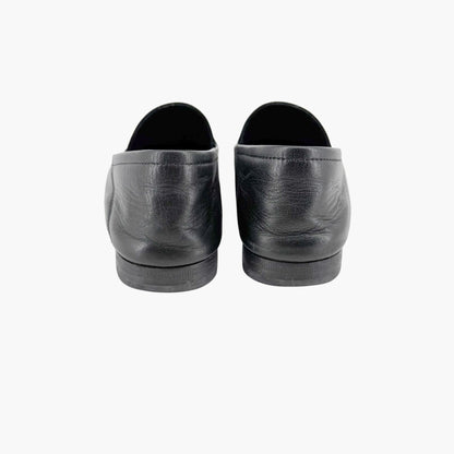 Gucci Brixton Horsebit Loafers in Black Leather Size 37.5