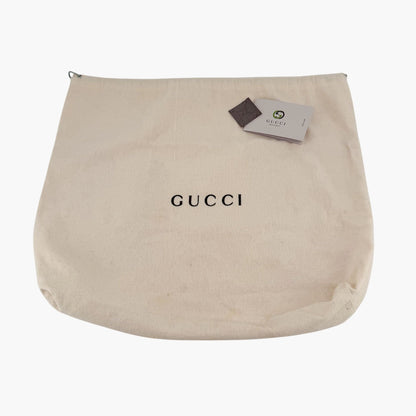 Gucci Emily Medium Chain Shine Guccissima Shoulder Bag Gray