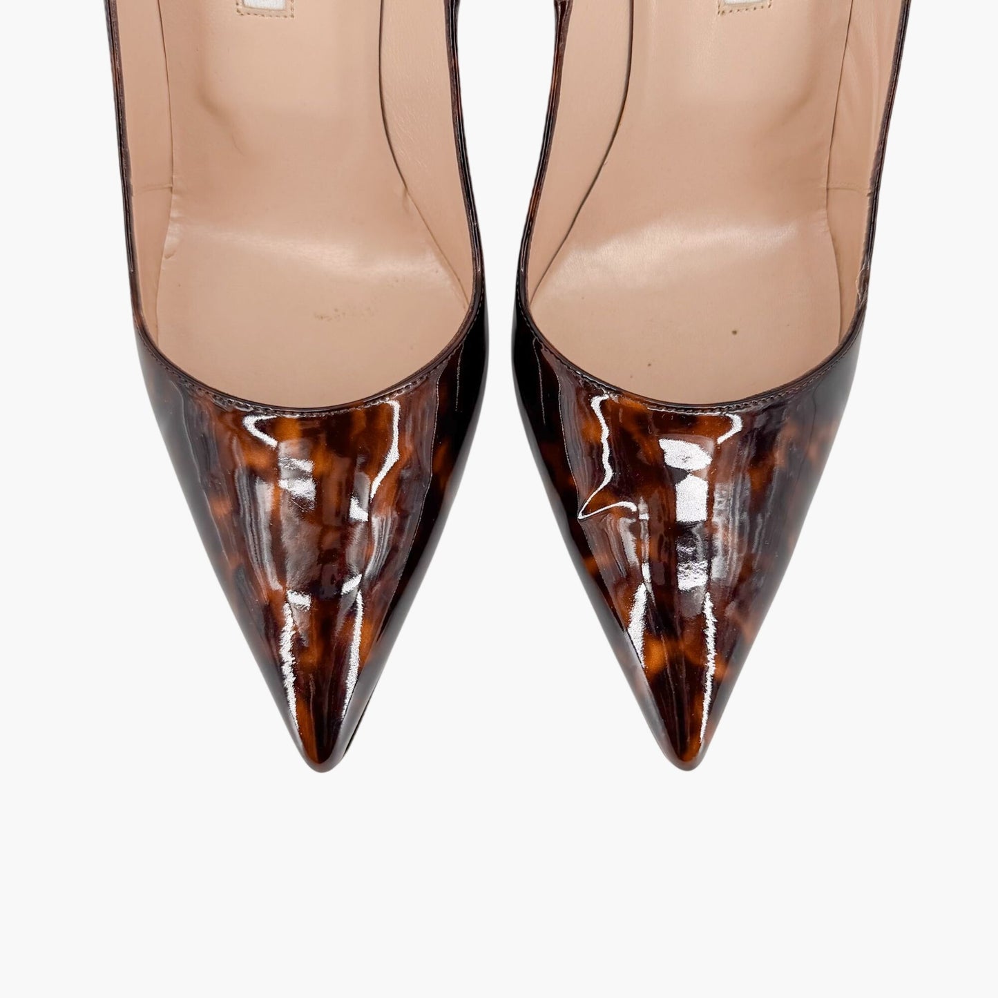 Manolo Blahnik BB Patent Pumps Brown Size 40.5