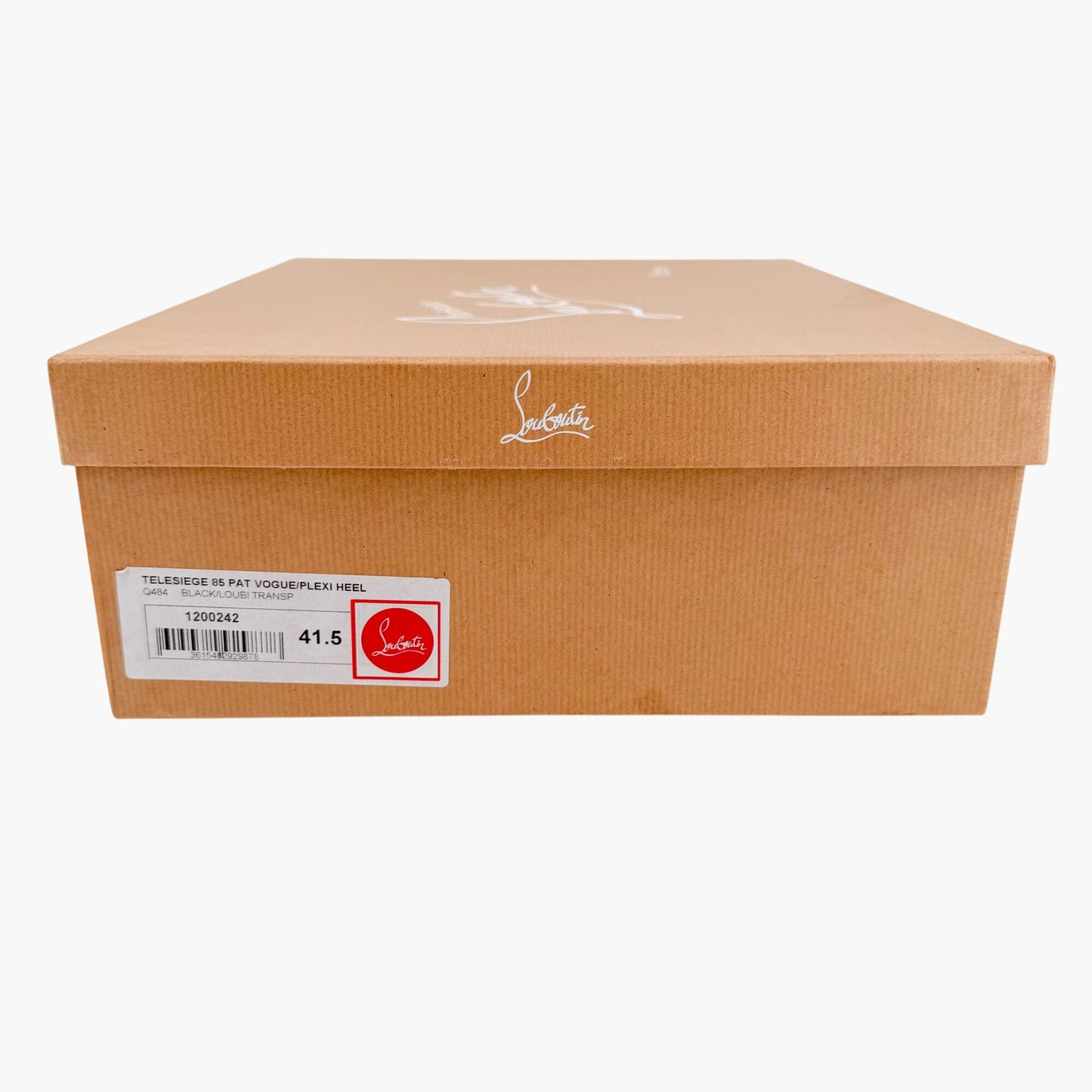 Christian Louboutin Telesiege Heel Boots Black Size 41.5