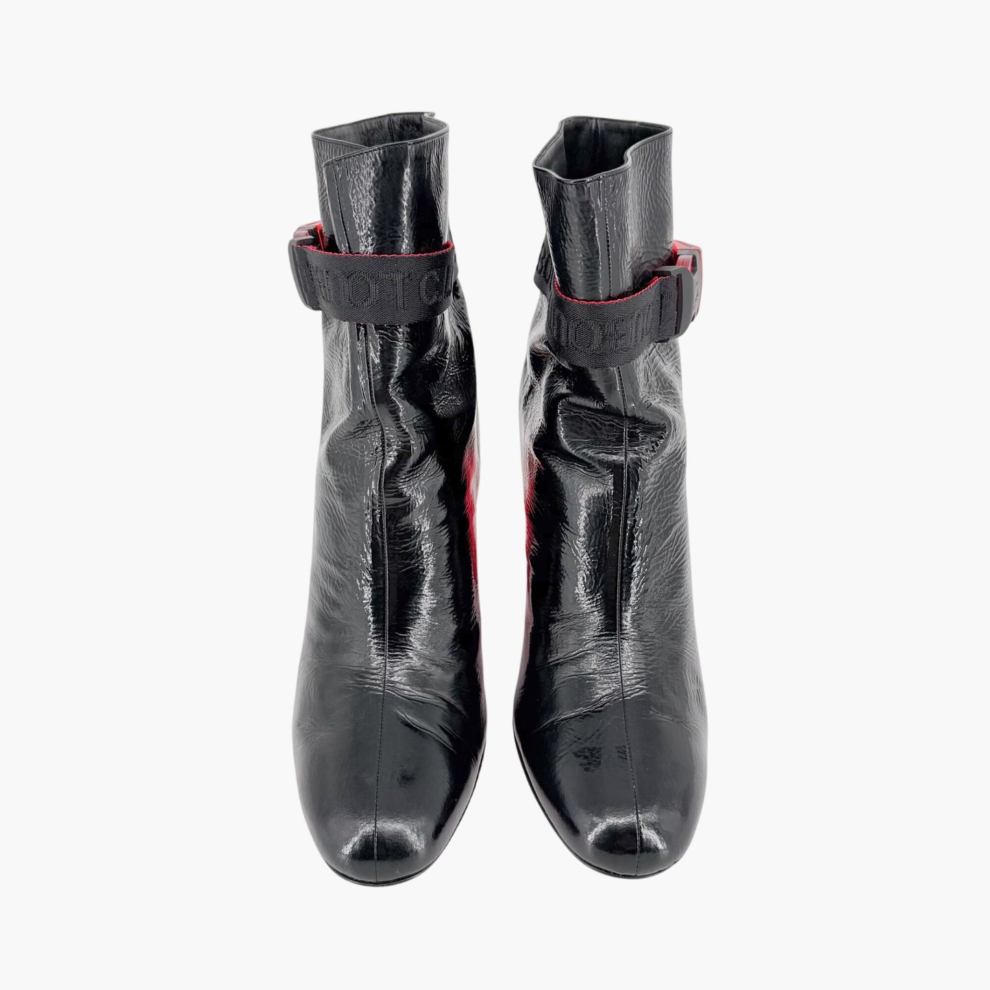Christian Louboutin Telesiege Heel Boots Black Size 41.5