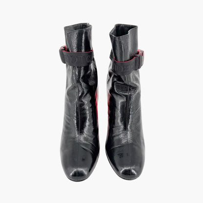 Christian Louboutin Telesiege Heel Boots Black Size 41.5
