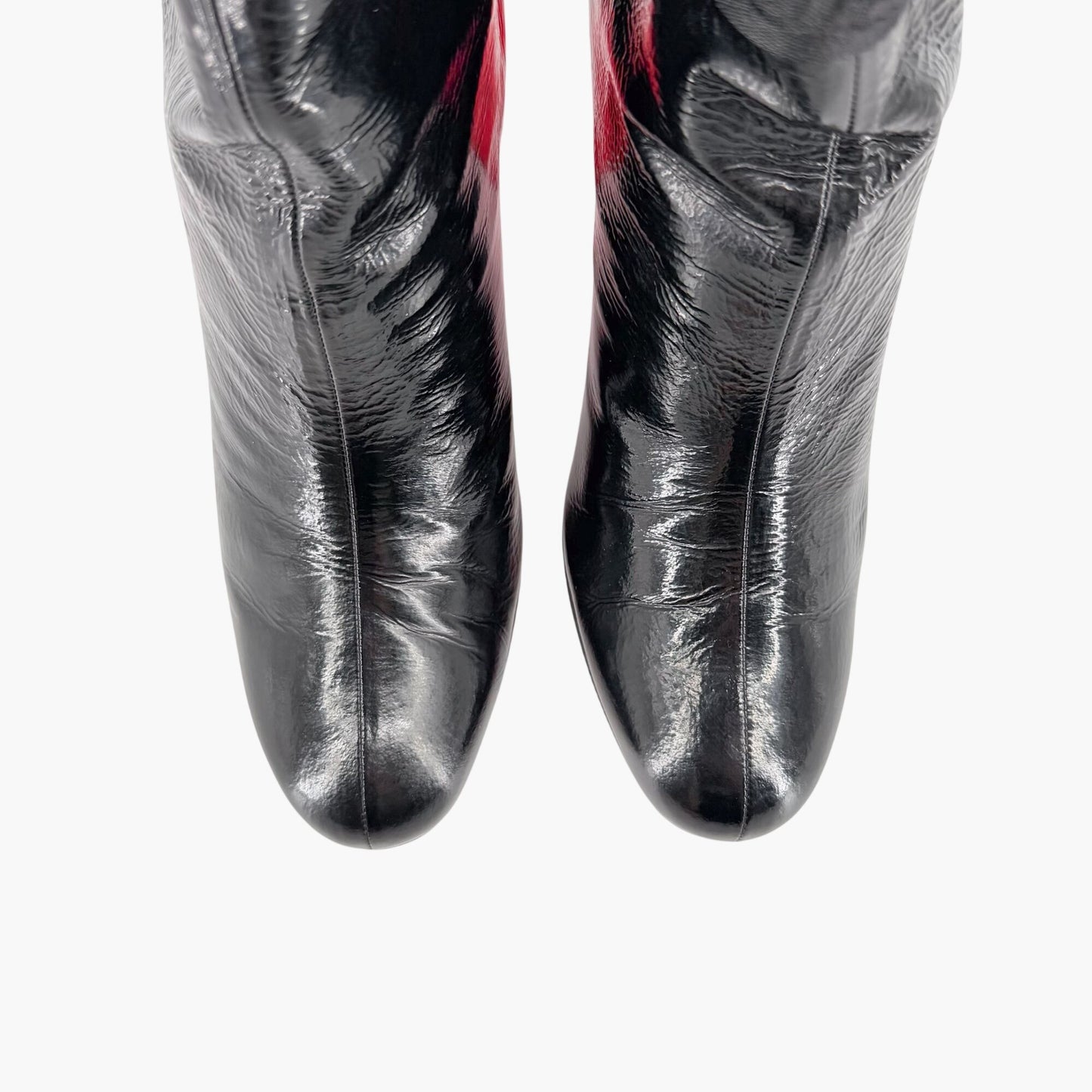 Christian Louboutin Telesiege Heel Boots Black Size 41.5