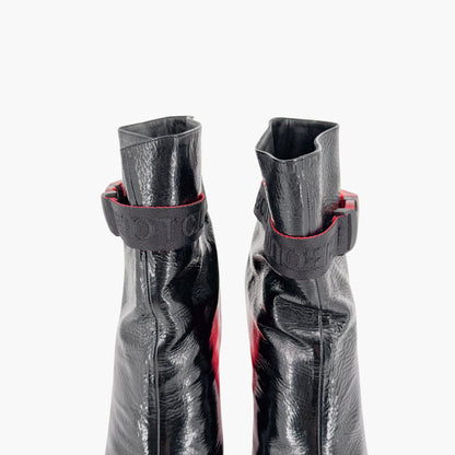 Christian Louboutin Telesiege Heel Boots Black Size 41.5