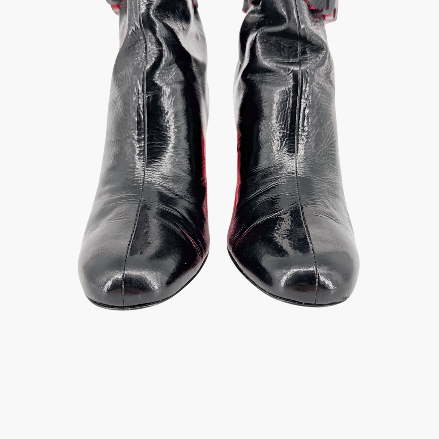 Christian Louboutin Telesiege Heel Boots Black Size 41.5