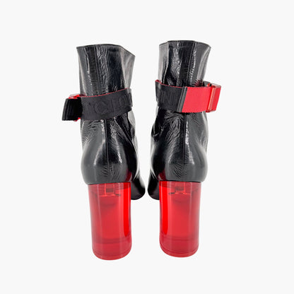 Christian Louboutin Telesiege Heel Boots Black Size 41.5