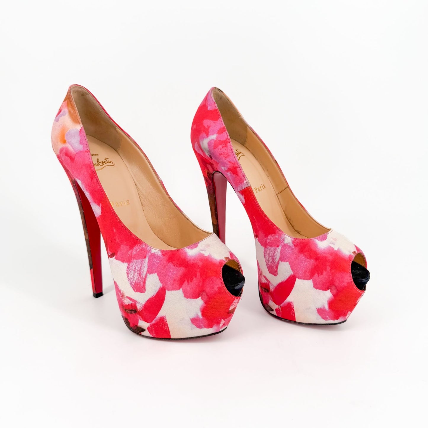 Christian Louboutin Highness 160 Platform Pumps Pink Size 39