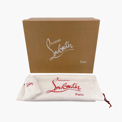 Christian Louboutin Sharkina Sneakers White Red Size 40