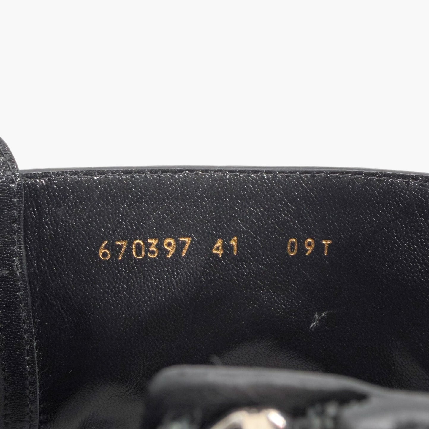 Gucci Marmont GG Combat Boots Black Leather Size 41