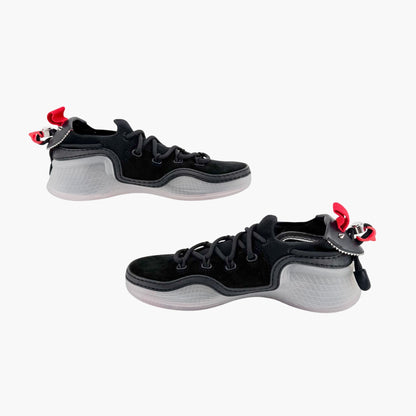 Christian Louboutin Arpoador Sneakers Black Suede Size 38.5 US 8.5 Women