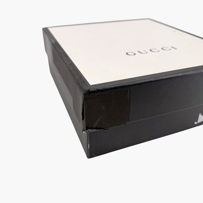 Gucci Pilar White Leather GG Platform Espadrilles Size 37