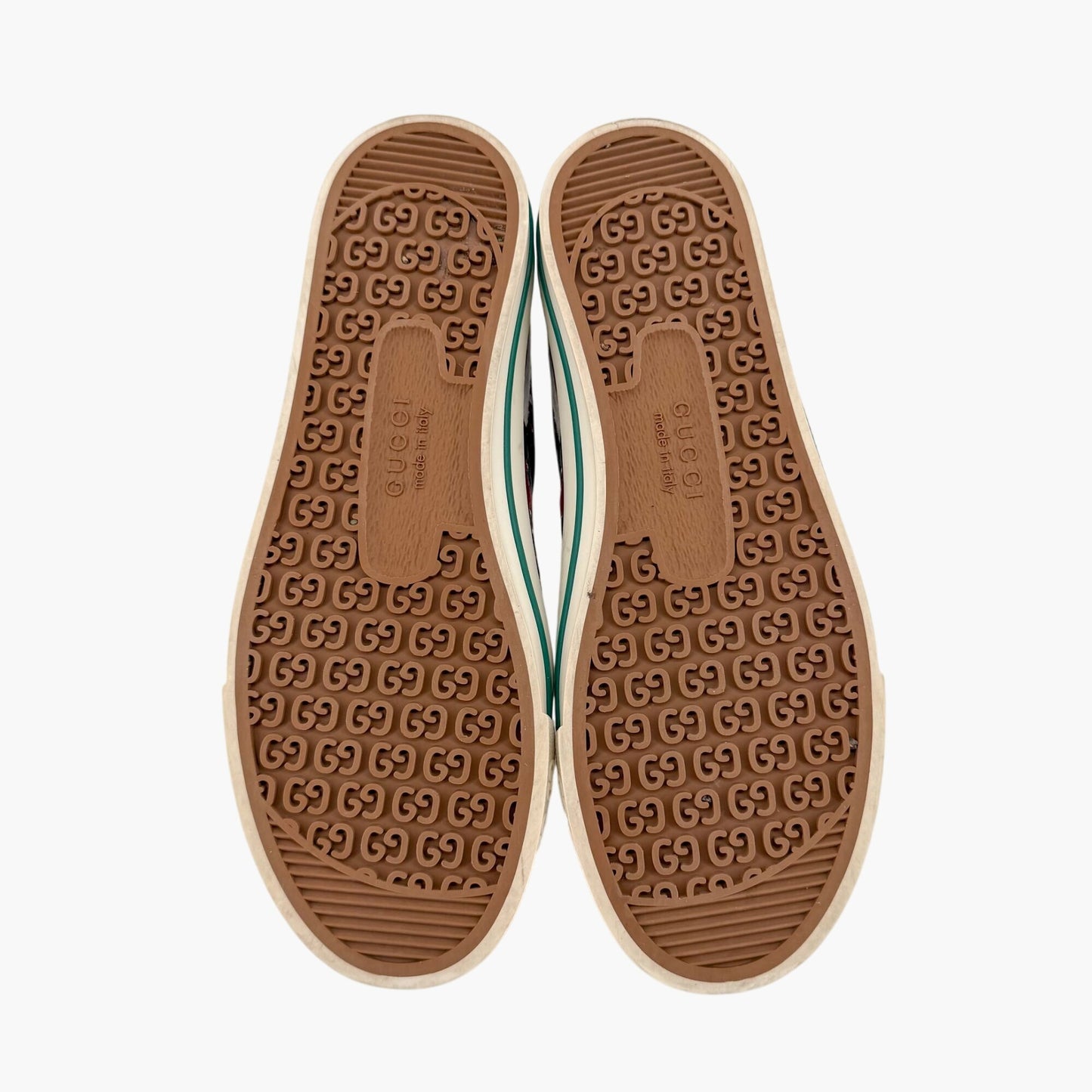 Gucci Tennis 1977 Liberty London Floral Canvas Sneakers Size 40