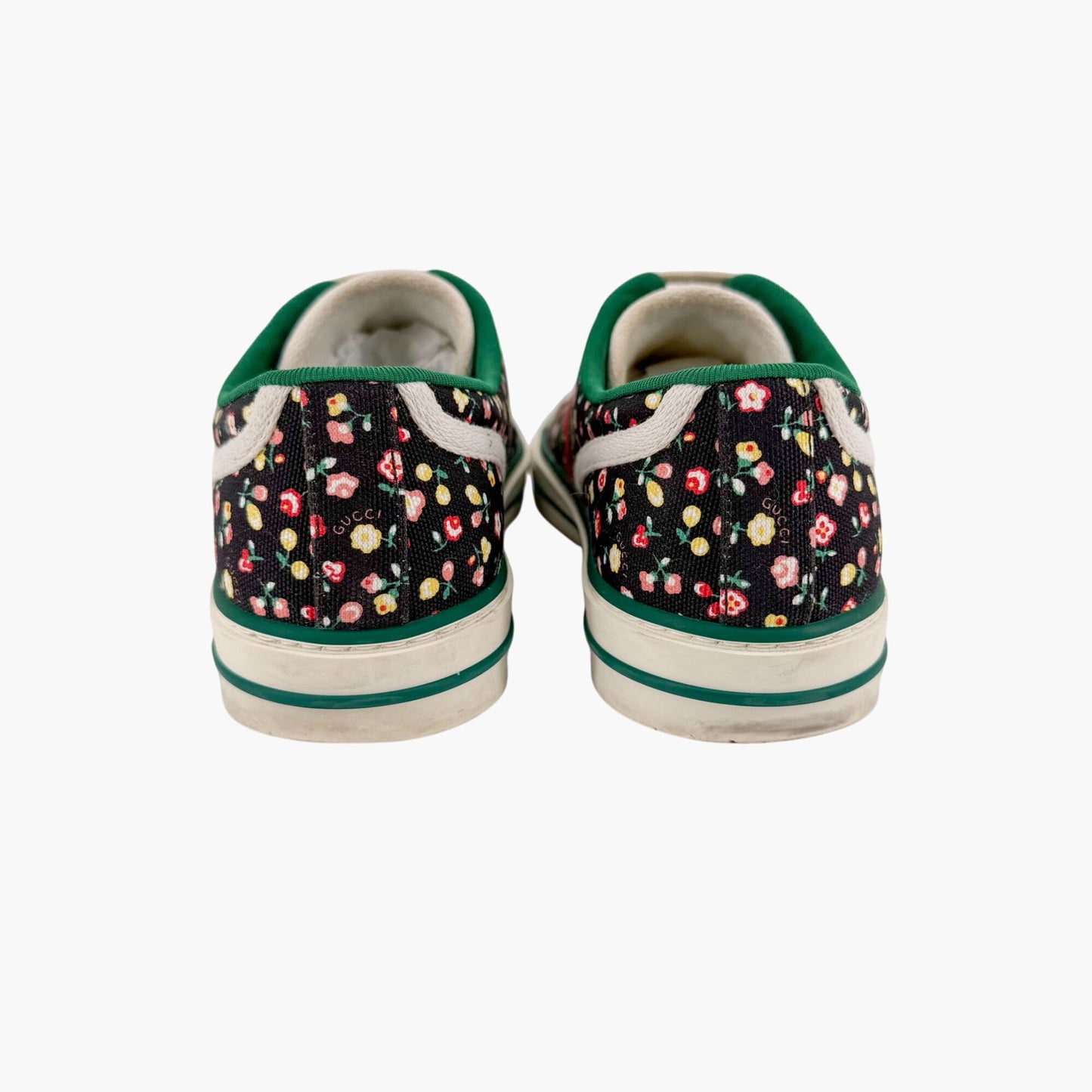 Gucci Tennis 1977 Liberty London Floral Canvas Sneakers Size 40
