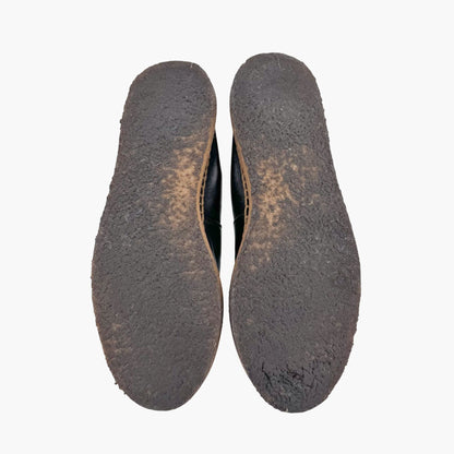 Chanel Platform CC Espadrille Flats in Black Leather – Size 39