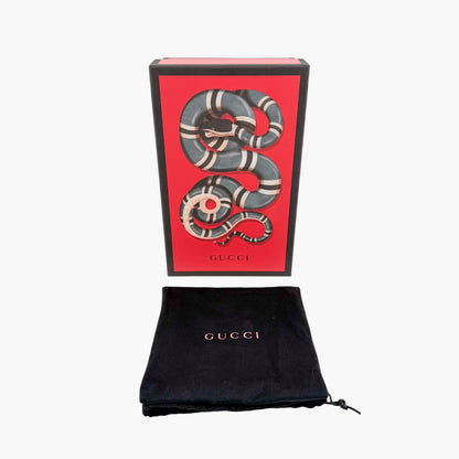 Gucci Horsebit Fringe Loafer Pumps White Leather Size 38