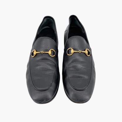 Gucci Brixton Horsebit Loafers in Black Leather – Size 39