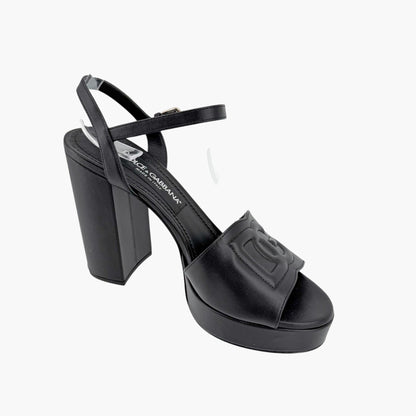 Dolce & Gabbana Keira Platform Sandals Black Size 38