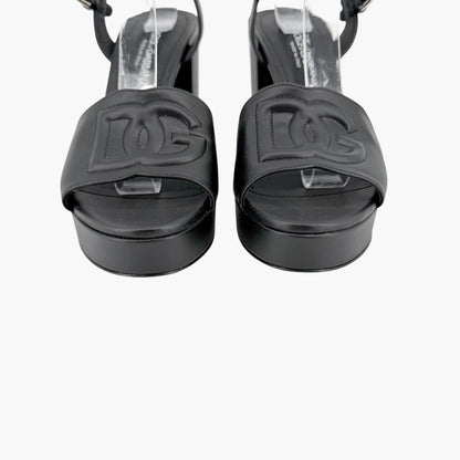 Dolce & Gabbana Keira Platform Sandals Black Size 38