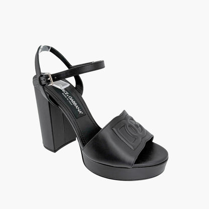 Dolce & Gabbana Keira Platform Sandals Black Size 38