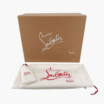 Christian Louboutin Sharkina Mesh & Patent Leather Sneakers White/Red – Size 40