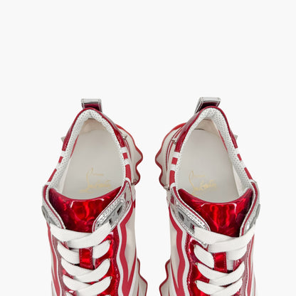 Christian Louboutin Sharkina Sneakers White Red Size 37