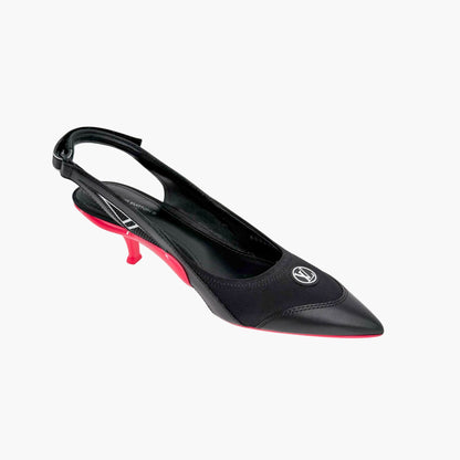 Louis Vuitton Archlight Slingback Pumps Black Size 37.5
