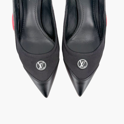Louis Vuitton Archlight Slingback Pumps Black Size 37.5