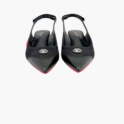 Louis Vuitton Archlight Slingback Pumps Black Size 37.5