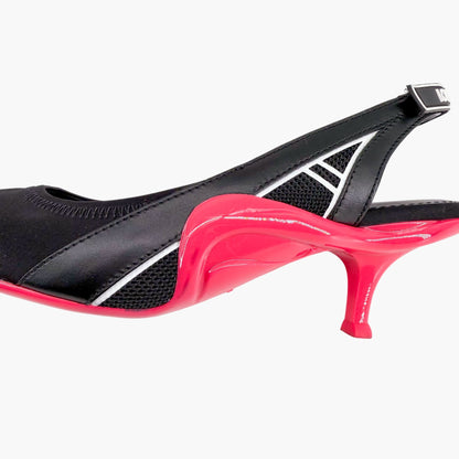 Louis Vuitton Archlight Slingback Pumps Black Size 37.5