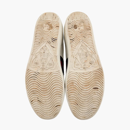 Gucci Ace Bee White Leather Sneakers – Size 38.5