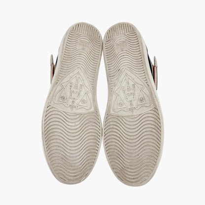 Gucci "New Ace" High Top Sneakers Black Size 38.5