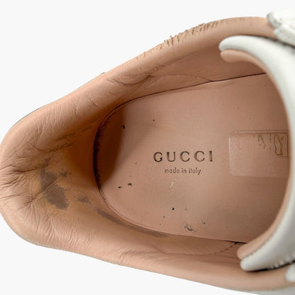 Gucci Ace Bee Platform Sneakers White Size 39