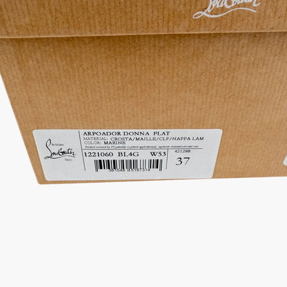 Christian Louboutin Arpoador Donna Sneakers Navy Size 37