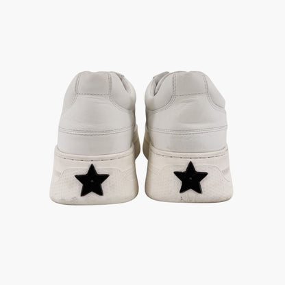 Christian Dior Star Platform Sneakers White Size 38