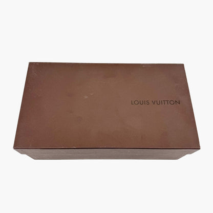 Louis Vuitton Cap Toe Ballet Flat in Brown Monogram Coated Canvas Size 36.5