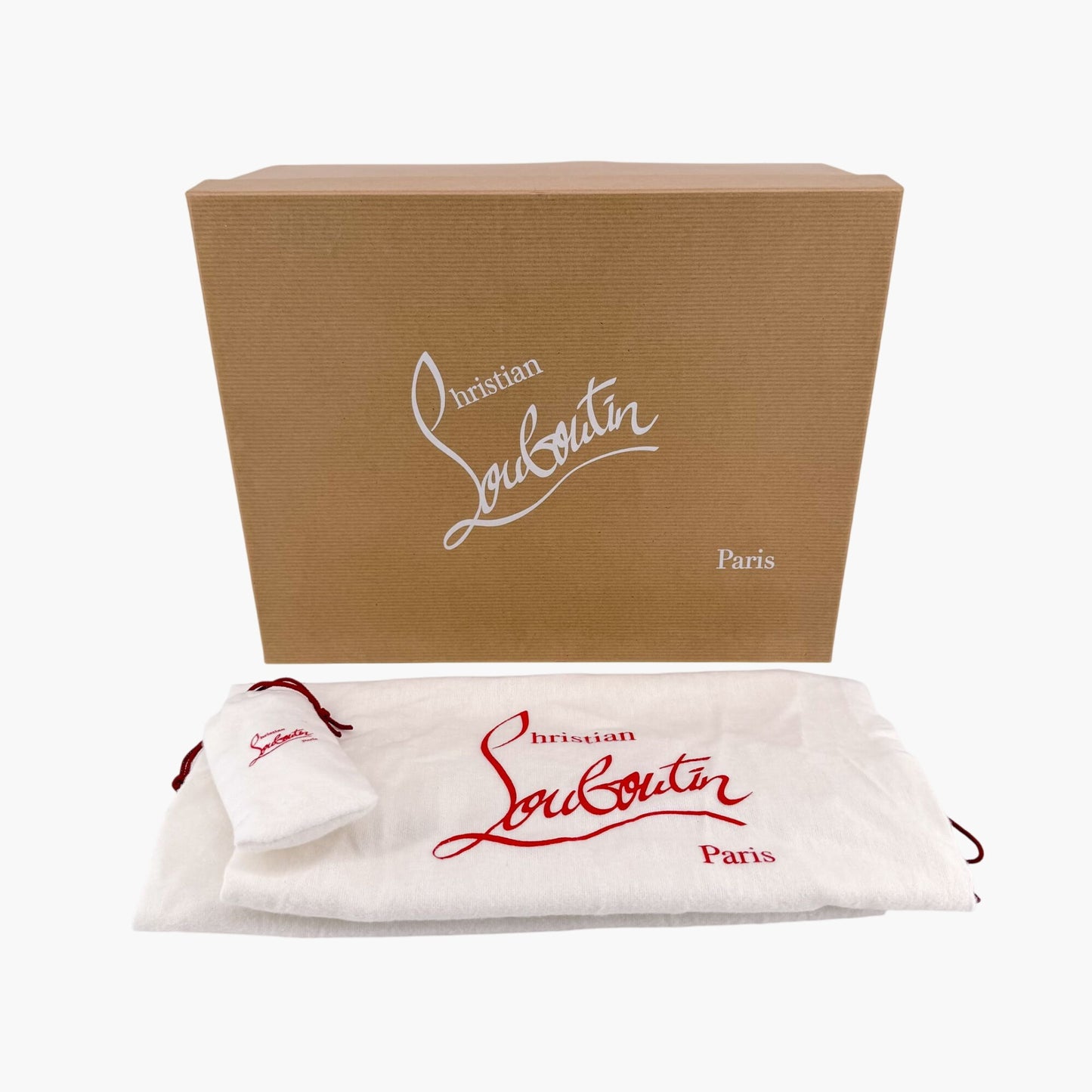 Christian Louboutin Sharkina Sneakers White Red Size 38.5