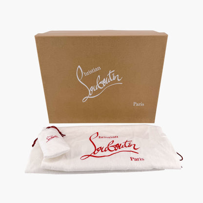 Christian Louboutin Sharkina Sneakers White Red Size 38.5