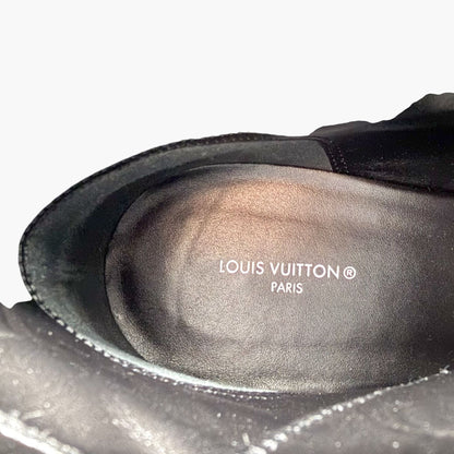 Louis Vuitton Laureate Platform Desert Boots Denim Size 39.5