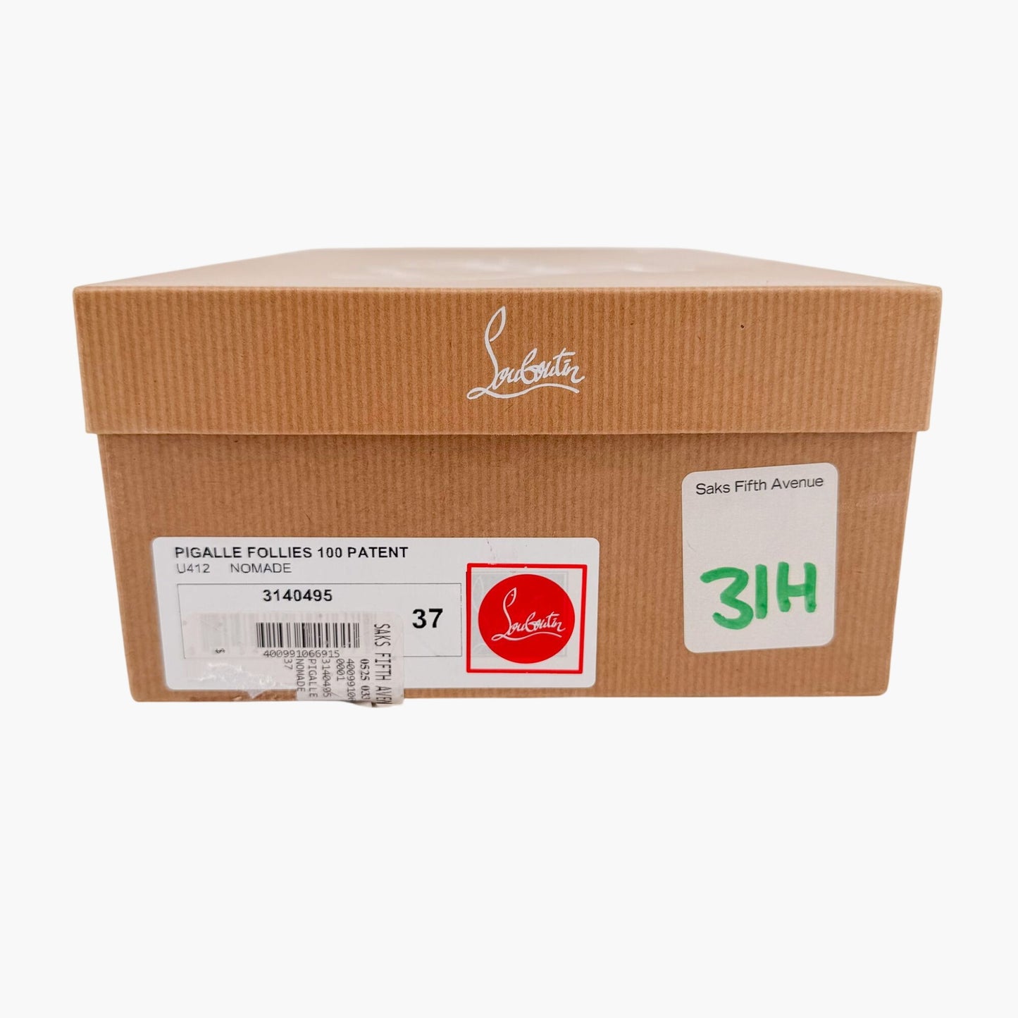 Christian Louboutin Pigalle Follies Check Pumps Size 37