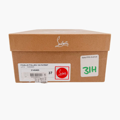 Christian Louboutin Pigalle Follies Check Pumps Size 37