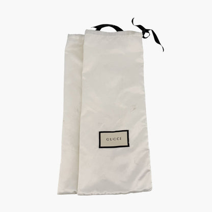 Gucci Princetown Black Leather Horsebit Loafer Mules Size 37.5