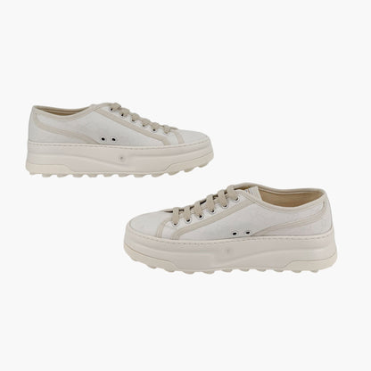 Gucci Tennis 1977 Platform Sneakers White GG Canvas Size 41 US 11 Women’s