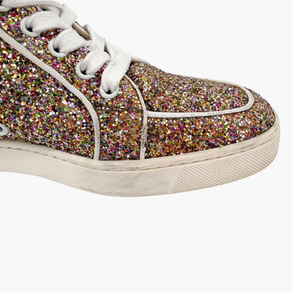 Christian Louboutin Rantus Orlato Glitter High Tops 38