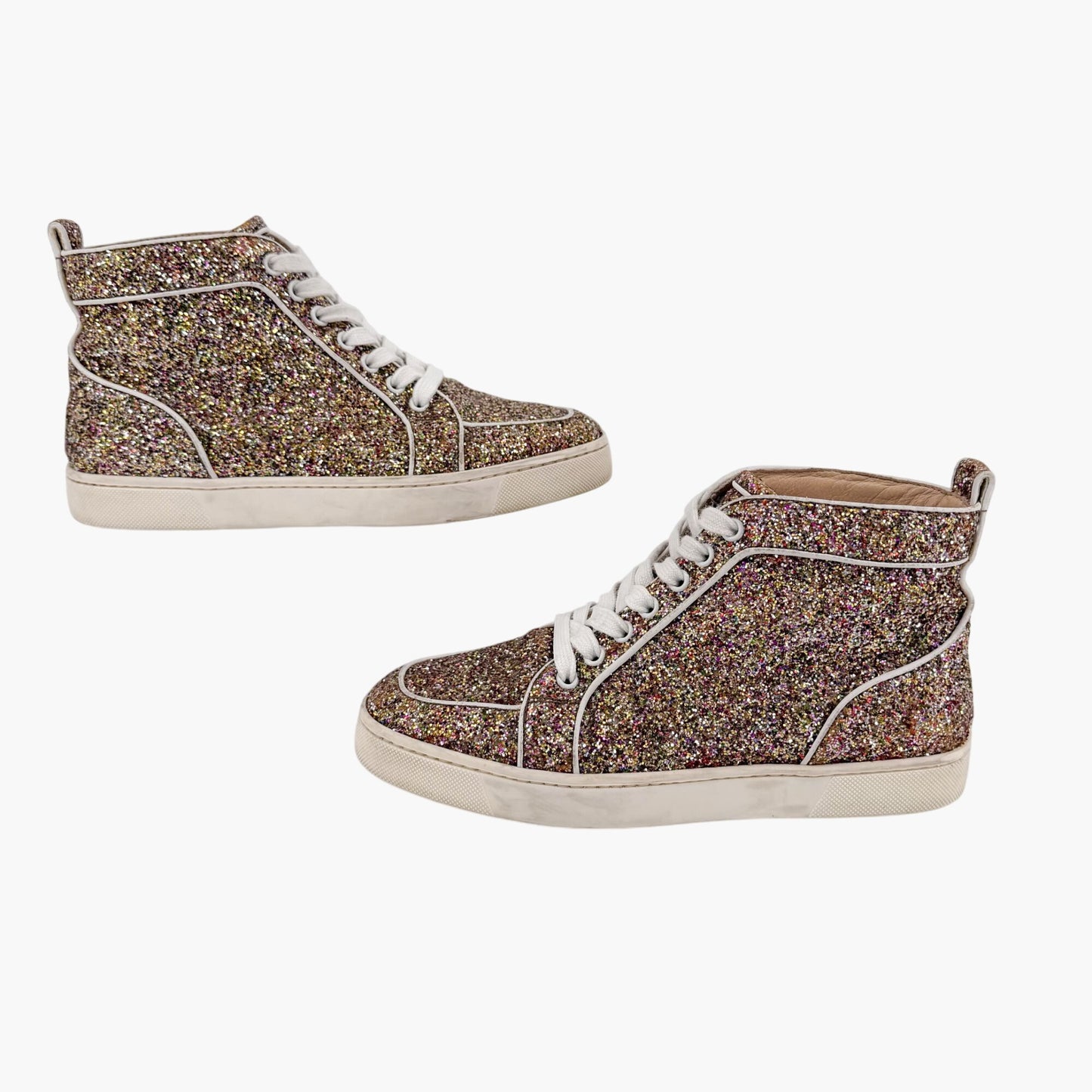 Christian Louboutin Rantus Orlato Glitter High Tops 38