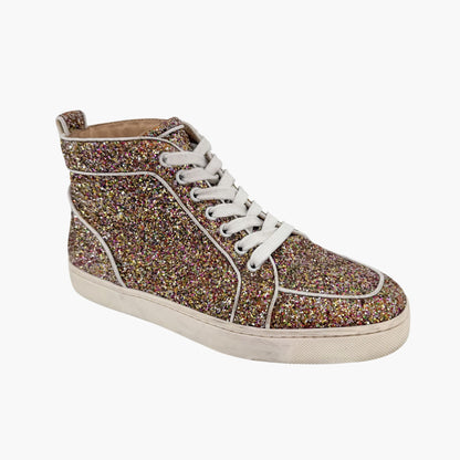 Christian Louboutin Rantus Orlato Glitter High Tops 38